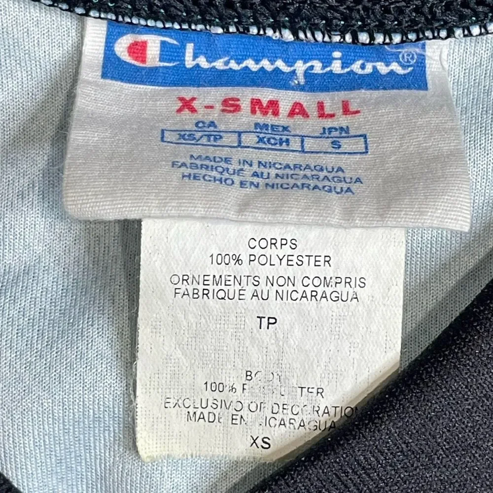 Champion Long Sleeve Hockey Jersey #19 Teal Men’s Sz  XS 32